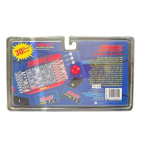 NEW! Jeopardy! Cartridge #4 for Tiger vintage electronic handheld - Picture 2 of 2